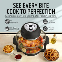Granitestone 16 Quart Extra Large Air Fryer - Oil-Less Crispy Cooking for Healthier Meals