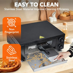 12-Inch Electric Commercial Pizza Oven