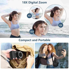 Y2K Foldable Vlogging Camera Bundle