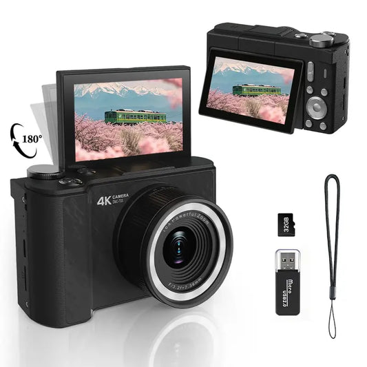 Y2K Foldable Vlogging Camera Bundle