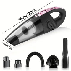 Mini Cordless Handheld Vacuum Cleaner Powerful Suction for Home & Car Cleaning Perfect for Pet Hair, Dust, Crumbs & Small Messes Lightweight, Portable & Wireless with Multiple Attachments | Quick Clean Anytime Anywhere