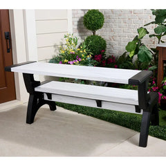 Convert-a-Bench Gen II XL Designer Series Bank-zu-Tisch moderne Outdoor-Gartenmöbel Hocker Stühle