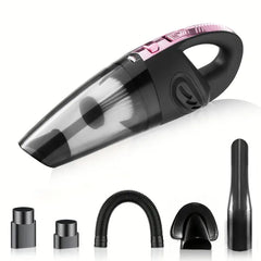 Mini Cordless Handheld Vacuum Cleaner Powerful Suction for Home & Car Cleaning Perfect for Pet Hair, Dust, Crumbs & Small Messes Lightweight, Portable & Wireless with Multiple Attachments | Quick Clean Anytime Anywhere