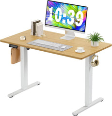 40–63 Inch Electric Standing Desk – Height Adjustable Computer Desk for Home Office