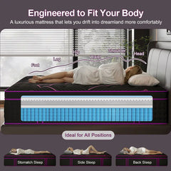Hybrid Gel Memory Foam Mattress