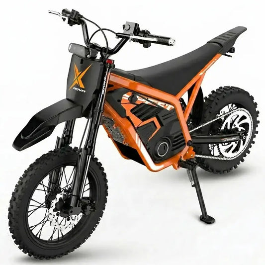 ESKUTE Nova X Electric Bike for Adults, Father's Day Gift 4000W Peak Off Road Full Suspension Ebike, 48V 22.8Ah All Terrain Bicycle for Camping Gear