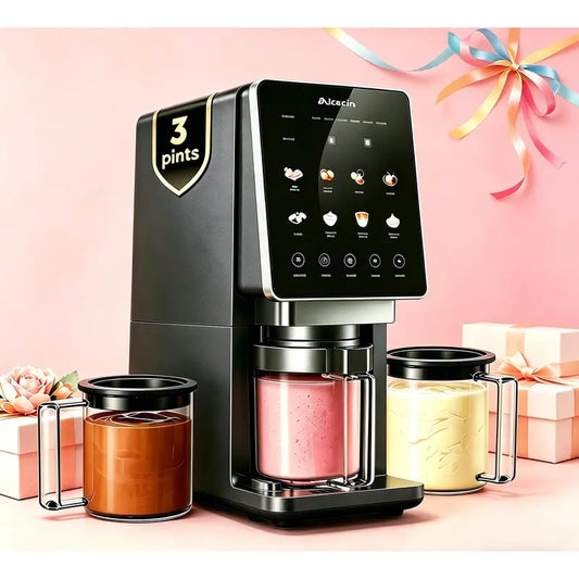 10-Program Large Electric Ice Cream Maker