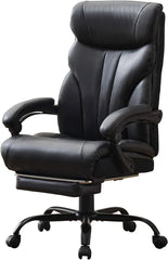 500 lbs Big & Tall Office Chair with Footrest – Wide Ergonomic Computer Desk Chair
