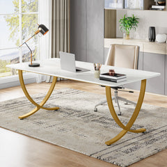 63 Modern Executive Office Desk – Large Computer Desk & Conference Meeting Table