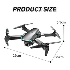 Aerial Photography Drone, Foldable Kids RC Quadcopter with Dual Cameras, Beginner Drone with Headless Mode, One-key Takeoff & One-key Landing, Foldable WiFi FPV Drone, Perfect Holiday, Carnival and New Year Gifts for Kids Ages 14+, TongLi Drone