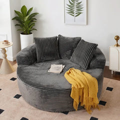 Oversized Round Sofa Bed