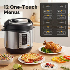 Sweetcrispy Multi-Function Electric Pressure Cooker