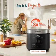 Cuisinière à riz électrique 18-en-1