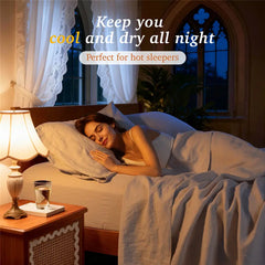 Soft Washed Linen Bed Sheets - Ultra-Soft Feel, Deep Pocket Cooling & Breathable Sheet Set, Temperature Regulating Fabric That Gets Softer With Every Wash