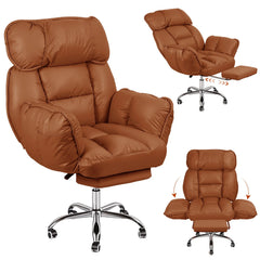 Big & Tall Executive Office Chair with Footrest – High Back Ergonomic Desk Chair