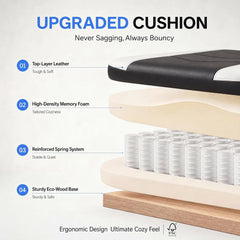 Ergonomic Gaming Office Chair with Footrest – High Back Computer Desk Chair