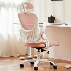 Ergonomic High-Back Mesh Office Chair – Rolling Computer Desk & Work Task Chair