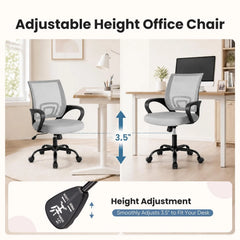Ergonomic Home Office Chair – Executive Mesh Desk Chair for Comfort & Support