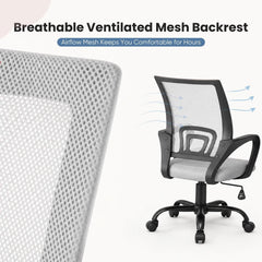 Ergonomic Home Office Chair – Executive Mesh Desk Chair for Comfort & Support