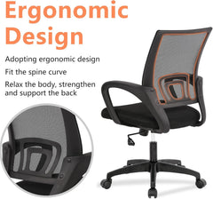Ergonomic Home Office Chair with Lumbar Support – Adjustable Computer Desk Chair