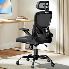Ergonomic Mesh Office Chair – High Back Desk Chair with Adjustable Lumbar Support