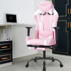 Ergonomic PC Gaming Chair – High Back Executive Office Chair with PU Leather