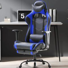 Ergonomic PC Gaming Chair – High Back Executive Office Chair with PU Leather