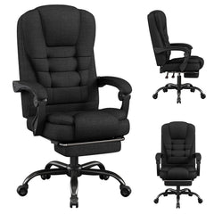 Fabric Office Task Chair – Ergonomic High Back Executive Computer Desk Chair