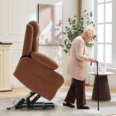 GARVEE Power Lift Recliner Chair with Massage & Heat, Large Electric Recliner for Elderly