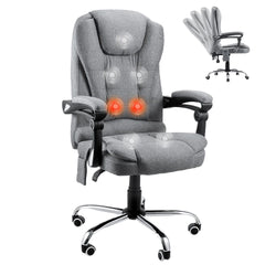 YODOLLA Ergonomic Reclining Office Chair with Heat & Massage – High Back Desk Chair