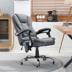 YODOLLA Ergonomic Reclining Office Chair with Heat & Massage – High Back Desk Chair