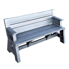 Convert-a-Bench Gen II XL Designer Series Bank-zu-Tisch moderne Outdoor-Gartenmöbel Hocker Stühle