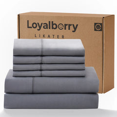 Soft Washed Linen Bed Sheets - Ultra-Soft Feel, Deep Pocket Cooling & Breathable Sheet Set, Temperature Regulating Fabric That Gets Softer With Every Wash