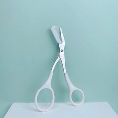 Eyebrow Trimming Scissors with Comb