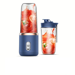Tragbarer Mixer Flasche Elektrisch 6 Klingen Multifunktions-Entsafter Frischsaft Smoothie Mixer Eiscrasher Lebensmittelprozessor