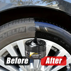 Reparaturmittel für Kfz-Kunststoff – Polierwachs für Innen- und Außenkunststoffe, Kratzer-Reparatur-Anti-Aging-Creme, geeignet für Reifen