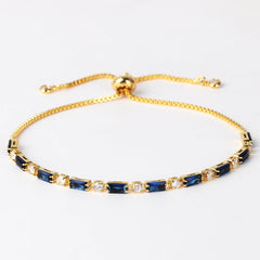 14K gold-plated bracelet Square link jointed chain Punk hip-hop style men's and women's universal bracelet Golden tone fashionable accessory waterproof women's bracelet