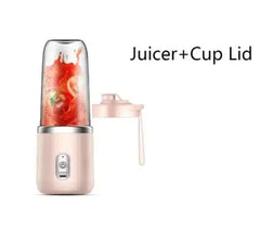 Tragbarer Mixer Flasche Elektrisch 6 Klingen Multifunktions-Entsafter Frischsaft Smoothie Mixer Eiscrasher Lebensmittelprozessor