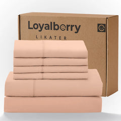 Soft Washed Linen Bed Sheets - Ultra-Soft Feel, Deep Pocket Cooling & Breathable Sheet Set, Temperature Regulating Fabric That Gets Softer With Every Wash