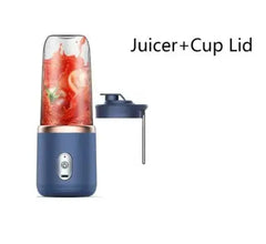 Tragbarer Mixer Flasche Elektrisch 6 Klingen Multifunktions-Entsafter Frischsaft Smoothie Mixer Eiscrasher Lebensmittelprozessor