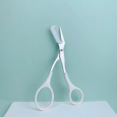 Eyebrow Trimming Scissors with Comb