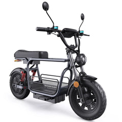 IScooter DX5 Elektroroller, 48V 15.6Ah Akku, 1500W Motor, 15 Zoll Tubeless Reifen, 55Km/h Höchstgeschwindigkeit, hydraulische Scheibenbremsen