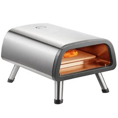Elektrischer Pizzaofen Tisch-Pizza Maker für 12" Pizza Innen- & Außenbereich