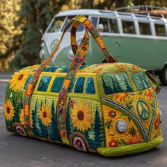 Joyful Miles Stepp-Reisetasche, bunte Wochenend-Reisetasche, Overnight-Reisetasche für Sport und Reise