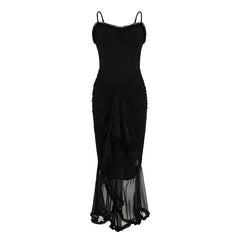 Glamour Evening Dress - Black