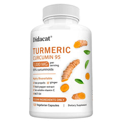 Curcuma Curcumin 1000mg mit schwarzem Pfeffer