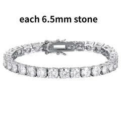 Tennisarmband aus rhodiniertem 925er Silber – 2mm