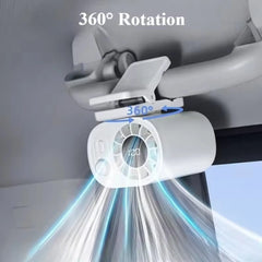 CoolClip™ Fan 🌬️✨ — 360° Cooling Anywhere