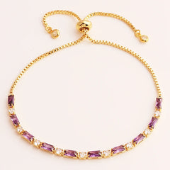 14K gold-plated bracelet Square link jointed chain Punk hip-hop style men's and women's universal bracelet Golden tone fashionable accessory waterproof women's bracelet