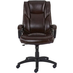 Staples Kelburne Luxura Ergonomic Faux Leather Executive Office Chair – Swivel Desk Chair